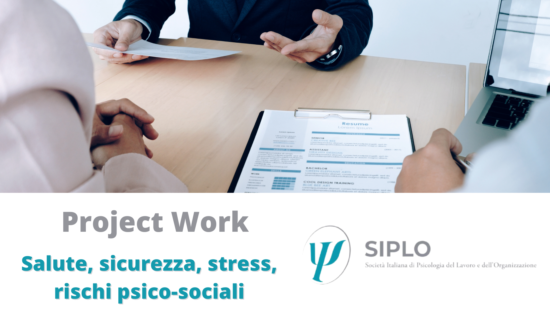 Scopri di più sull'articolo L’idoneità psicologica e il rientro al lavoro, entriamo nel merito di un Project Work SIPLO.