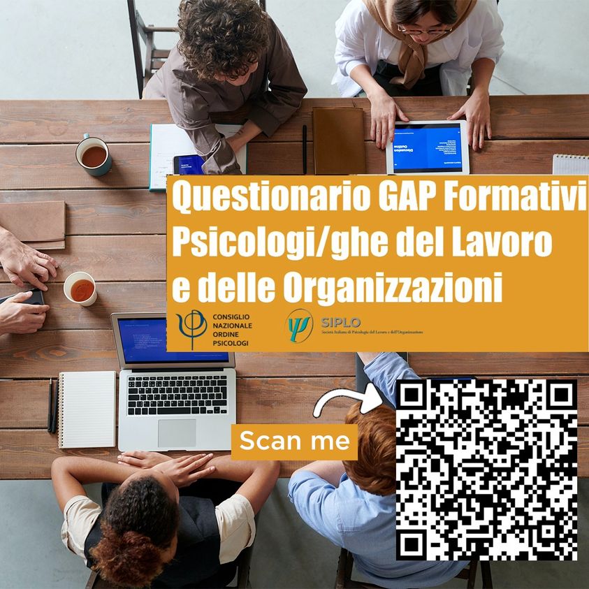 Scopri di più sull'articolo Questionario GAP Formativi per Psicologi/ghe del Lavoro e delle Organizzazioni.