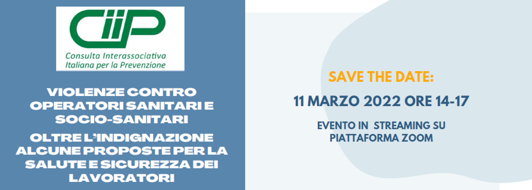 Al momento stai visualizzando Pubblicati materiali e registrazioni video del seminario “Violenze contro operatori sanitari e socio-sanitari. Oltre l’indignazione alcune proposte per la salute e sicurezza dei lavoratori.”